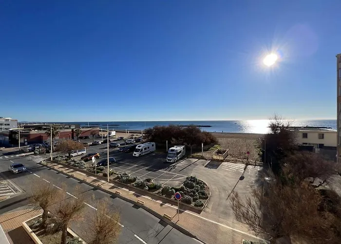 T3 Pour 4 Pers. A 50m De La Plage, Parking Privatif - Fr-1-701-71 Apartment Valras-Plage